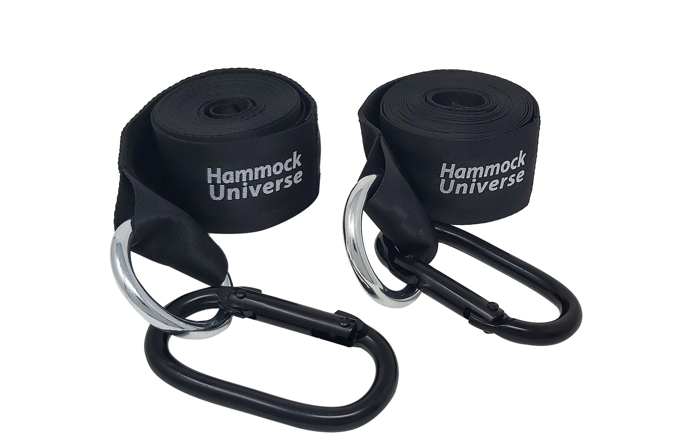 Eco-Friendly Hammock Tree Straps with Carabiners — Hammock Universe Canada