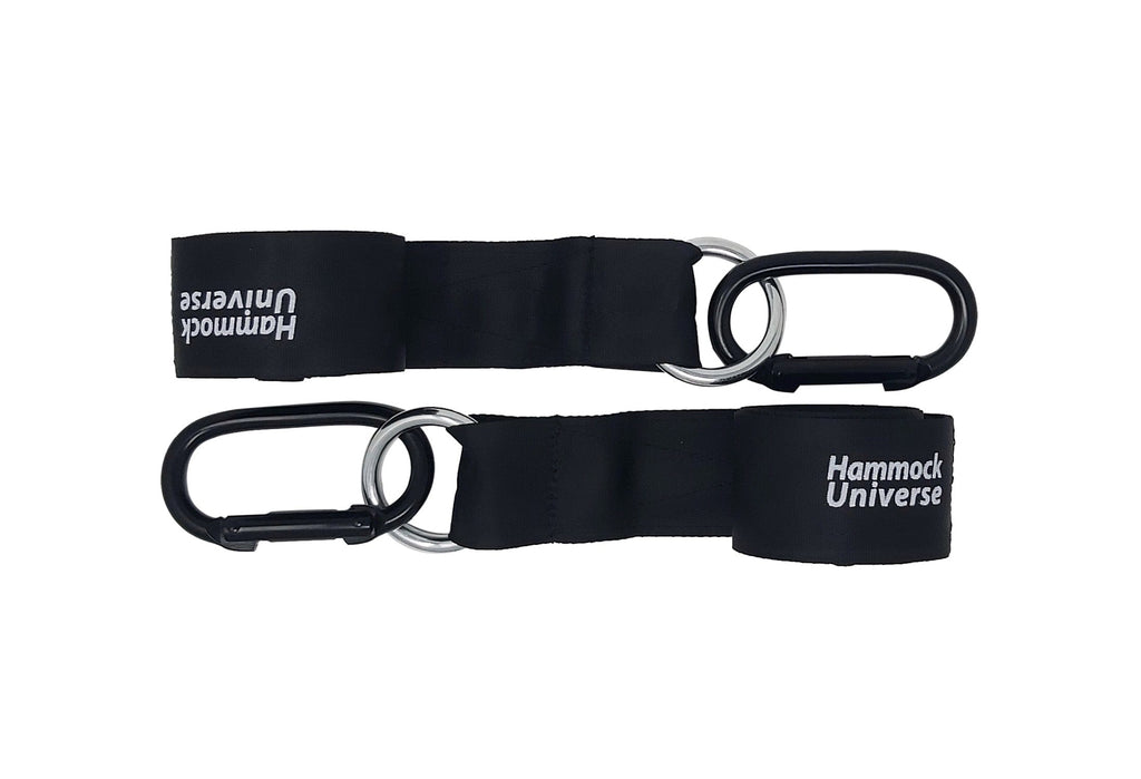 Eco-Friendly Hammock Tree Straps with Carabiners — Hammock Universe Canada