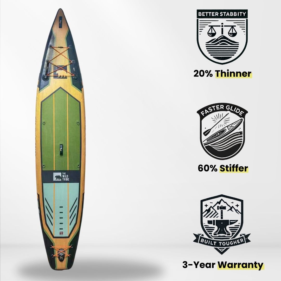 Columbia S 12'6" Inflatable Paddleboard — The Wild Tribe