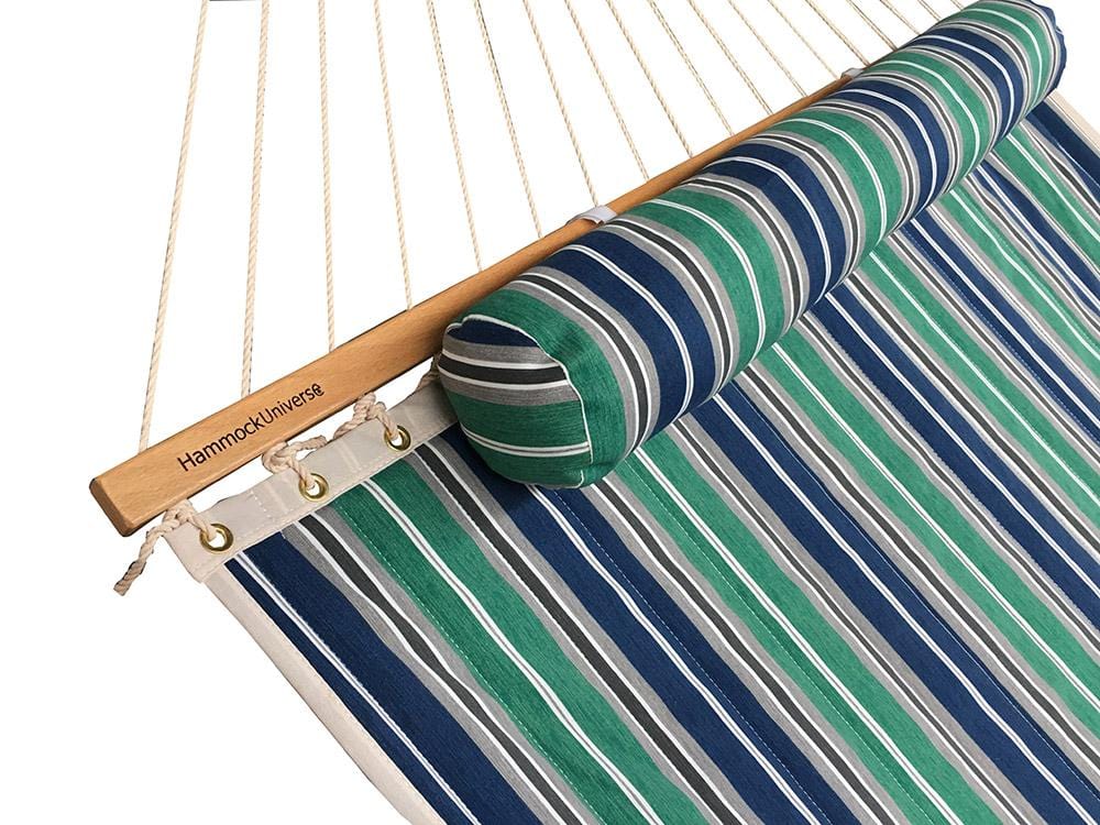 Deluxe Quilted Hammock with Wicker Stand — Hammock Universe Canada