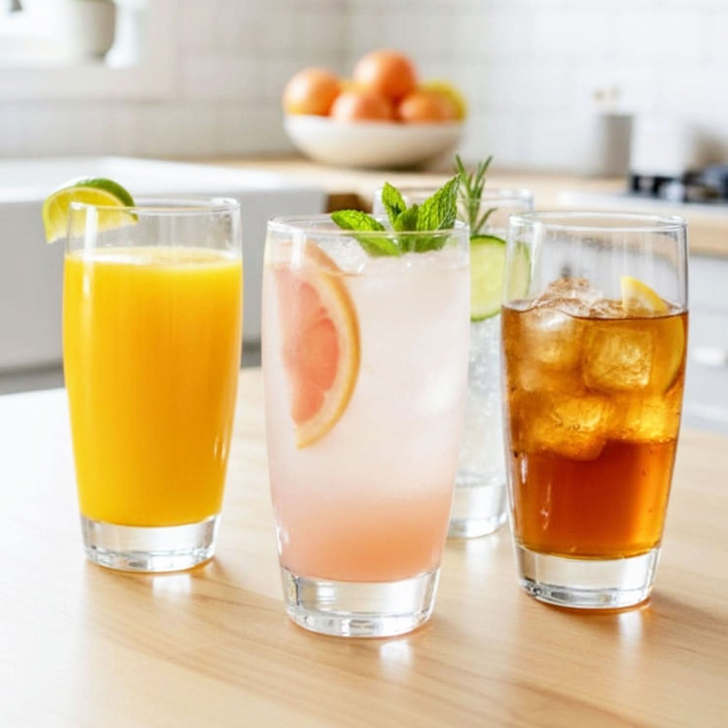 Milano Longdrink Glass Set of 4 — Kitchen Smart