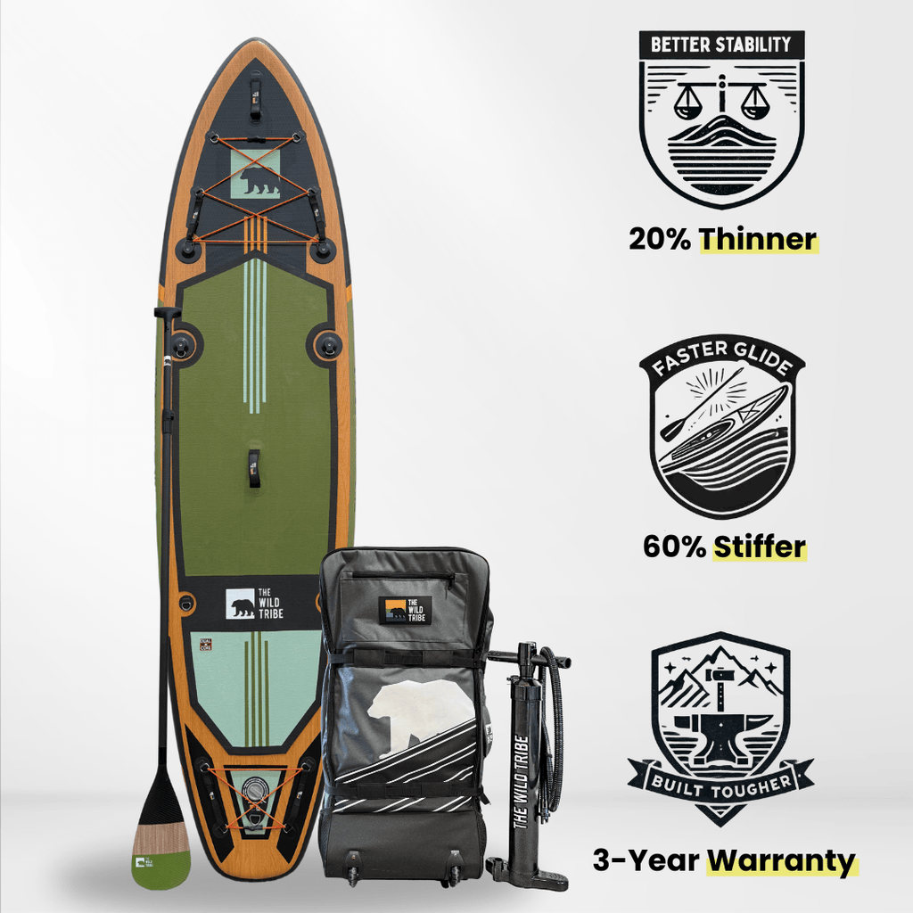Sequoia 11' Inflatable Paddleboard — The Wild Tribe